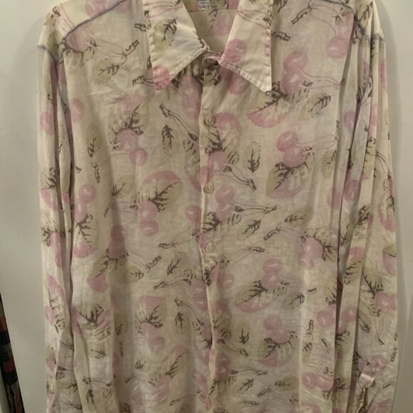 Men's classic shirt with print REPLAY size XXL - Picture 2 of 3